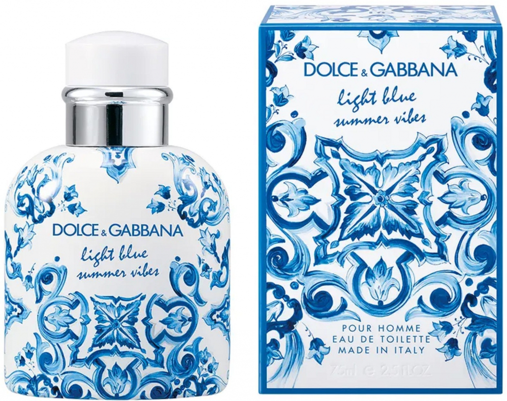 Dolce & Gabbana Light Blue Summer Vibes toaletní voda pánská 75 ml