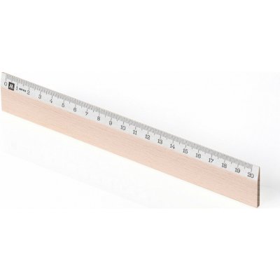 Metrie Scholar-WSM20 dřevěné s černobílou stupnicí 20 cm – Zboží Živě