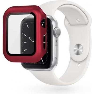 Epico Glass Case Apple Watch Series 7/8/9 41mm červené 63310151400001