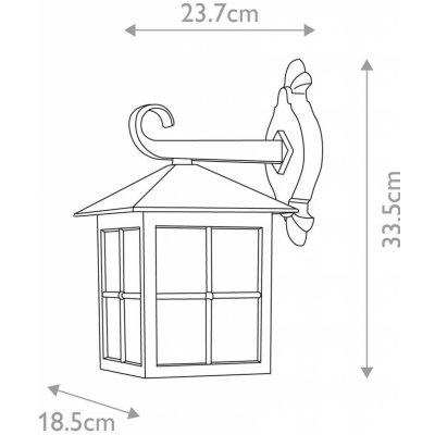 Elstead BL18-BLACK – Zboží Mobilmania