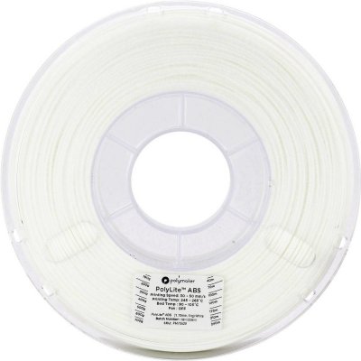 Polymaker PolyLite ABS White, 1,75 mm, 1 kg – Zboží Živě