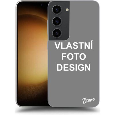Pouzdro Picasee silikonové Samsung Galaxy S23 5G - Vlastní design/motiv černé – Zbozi.Blesk.cz