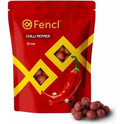 Fencl Boilie Chilli Pepper 900 g 20 mm – Hledejceny.cz