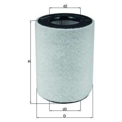 Vzduchový filtr MAHLE LX 1792 – Hledejceny.cz