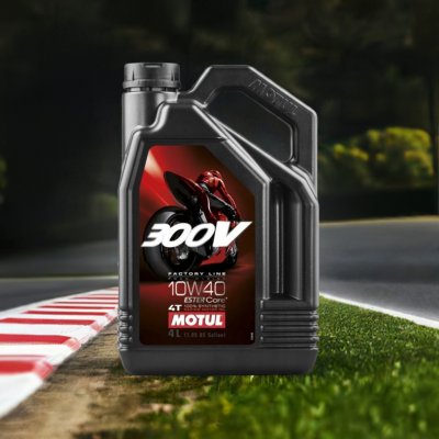 Motul 300V 4T Factory Line 10W-40 4 l – Zboží Mobilmania