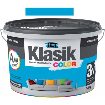 HET Klasik COLOR 7+1 KG, klasik color Modrý KC 417