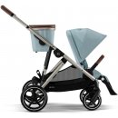 CYBEX Gazelle S sky blue taupe frame 2023