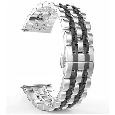 Drakero Kovový PERFECTION pro 22mm Quick Release stříbrno-černý 10269 – Zboží Živě