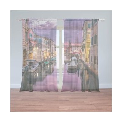 Sablio Záclony Benátky: 2ks 150x250cm – Hledejceny.cz