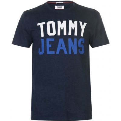 Tommy Hilfiger Jeans College Logo Iris Black – Zbozi.Blesk.cz