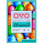 OVO gelové barvy na vajíčka efekt mramor 5 barev + rukavice 5 × 5 ml – Hledejceny.cz