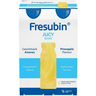 FRESUBIN JUCY DRINK PŘÍCHUŤ ANANASOVÁ POR SOL 4X200ML – Hledejceny.cz