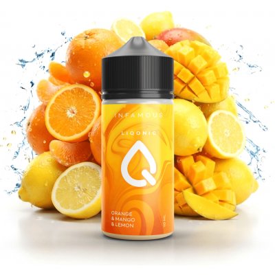 Infamous Liqonic Orange Mango Lemonade 10 ml – Zbozi.Blesk.cz