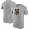 Pánské Tričko Fanatics pánské tričko Vegas Golden Knights Primary Logo Graphic T-Shirt Sport gray Heather