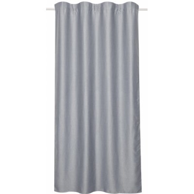 Sehlbach Závěs se skrytými poutky, Blackout Shine, stříbrně šedý, 245 x 135 cm – Zboží Mobilmania