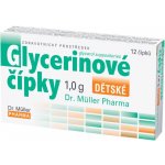 Dr. Müller Glycerinové čípky dětské 1 g 12 ks – Zbozi.Blesk.cz