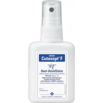 Cutasept F 350600 Bezbarvý alkoholový dezinfekční přípravek na kůži 50 ml – Sleviste.cz