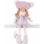 MagicHome Vianoce Dekoracia XmMX468 Deti biele 22 cm – Hledejceny.cz