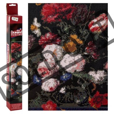 Craft Sensations Diamantové malování Květiny 40 x 50 cm – Sleviste.cz