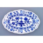 Český porcelán Dubí Mísa oválná cibulák 28 cm – Zboží Dáma