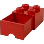 LEGO® úložný box s šuplíkem 25 x 25 x 18 cm červená – Zboží Dáma