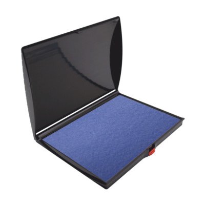 Shiny Razítkovací poduška S-4F modrá 17,8 x 12,8 cm – Sleviste.cz