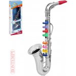 BONTEMPI Saxofon dětský stříbrný 8 klapek – Zboží Mobilmania