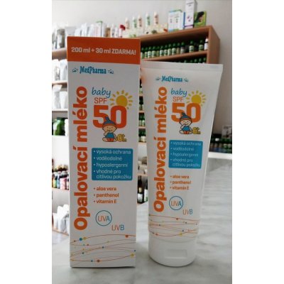 MedPh Baby opalovací mléko SPF50 230 ml