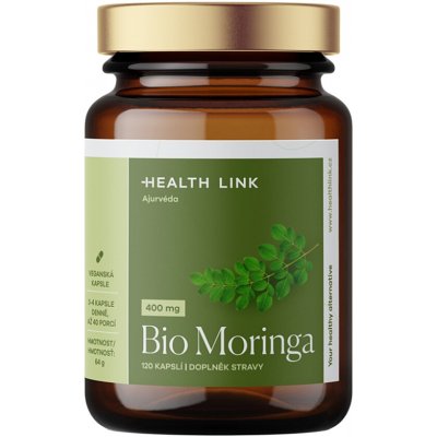 Health Link BIO Moringa kapsle 400 mg 120 kapslí – Hledejceny.cz