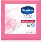 Vaseline Healthy Plus Bar Soap Healthy Bright hydratační tuhé mýdlo 3 x 75 g – Zboží Dáma