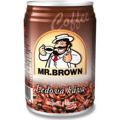 Mr. Brown ledová káva plechovka 240 ml – Zboží Dáma