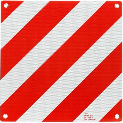 FIAMMA Reflexní cedule - nadměrný náklad 50x50cm – Zbozi.Blesk.cz