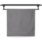 Veba ručník NORA Ratan tmavá šedá 70 x 140 cm – Zboží Dáma