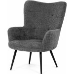 Vikio AKR149S šedá látka nohy černý kov – Zboží Mobilmania