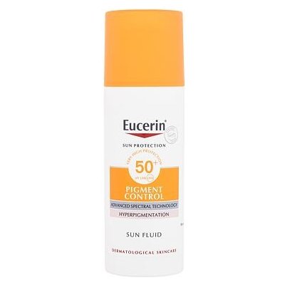 Eucerin Sun Protection Pigment Control Sun Fluid SPF50+ opalovací pleťový fluid proti pigmentovým skvrnám 50 ml