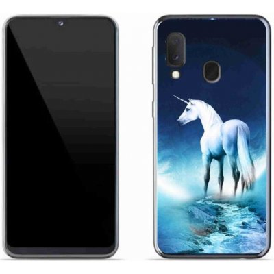 Pouzdro mmCase Gelové Samsung Galaxy A20e - bílý jednorožec – Zbozi.Blesk.cz