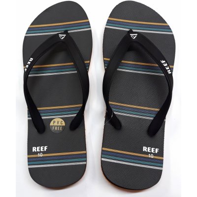 Reef Switchfoot Prints Black Multi Stripes – Zboží Mobilmania