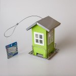 Trixie krmítko Bird Feeder zelené 1000 ml 20 cm – Zboží Dáma