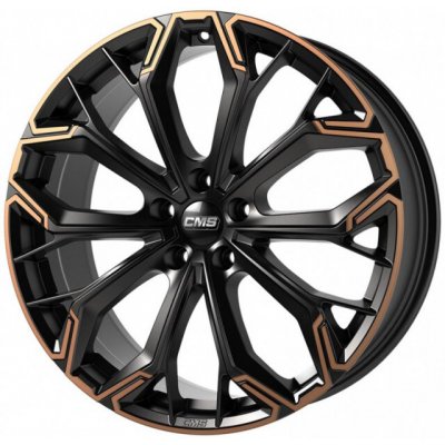 CMS C37 8x19 5x112 ET39 diamond black copper | Zboží Auto