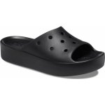 Crocs pantofle Classic Platform Slide černá – Zboží Mobilmania