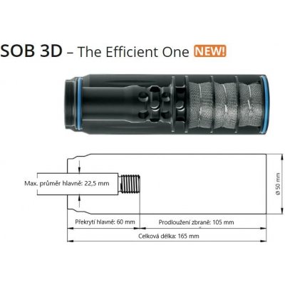 Recknagel SOB 3D M 18x1 7,62 mm