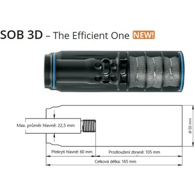 Recknagel SOB 3D M 18x1 7,62 mm – Hledejceny.cz