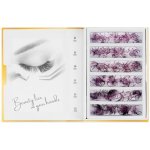 Luxury Lashes 6D řasy OMBRE Zakřivení umělých řas: CC, Délka umělých řas: Mix délek 8-13 mm, Ombre: Fialové – Zboží Mobilmania