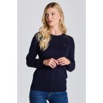 Gant svetr D1 COTTON CASHMERE C NECK modrá – Zboží Mobilmania