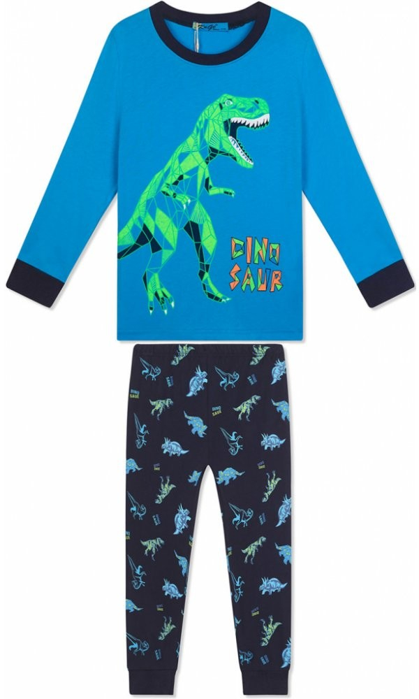 Chlapecké pyžamo s dinosaurem MP1553 modrá od 299 Kč - Heureka.cz