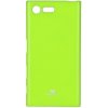 Pouzdro a kryt na mobilní telefon Sony Pouzdro Jelly Case Sony XPERIA X LIME