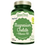 GreenFood Nutrition Magnesium Chelát + Vitamin B6 90 kapslí – Hledejceny.cz