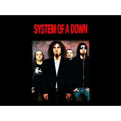 Vlajka SYSTEM OF A DOWN band – Hledejceny.cz