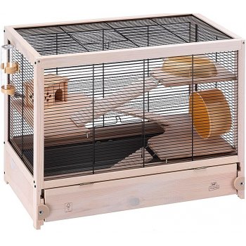 Ferplast klícka HL HAMSTERVILLE černá 60 x 34 x 49 cm