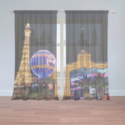 Záclony Las Vegas 3: 2 ks - 150x250 cm - Sablio – Hledejceny.cz